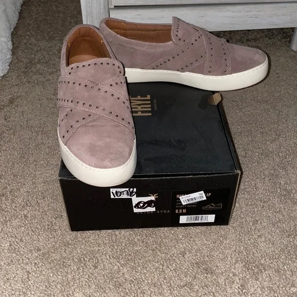FRYE AND CO. | Shoes | Frye Slip On Sneakers Suede | Poshmark display picture 3